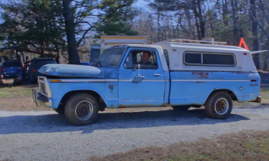 1973 Ford F\-100, parked for 25 years