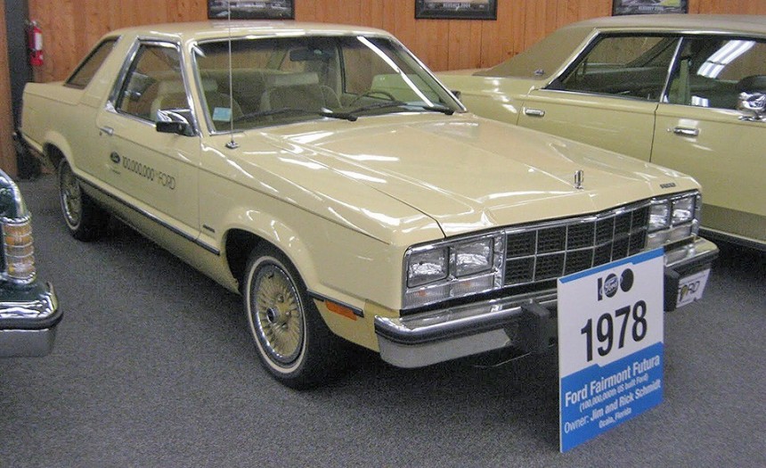 1978 Ford Fairmont Futura Ford's 100 millionth US\-assembled car