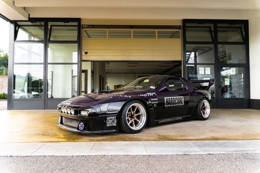 1991 Mazda RX\-7 FC3S Is a Widebody Rotary Rocket That's Best Bought by Heart