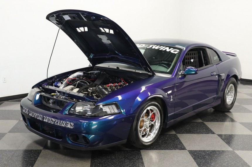 2004 Mustang SVT Cobra Just Loves the 1/4\-Mile, Flaunts Rare Mystichrome Paint