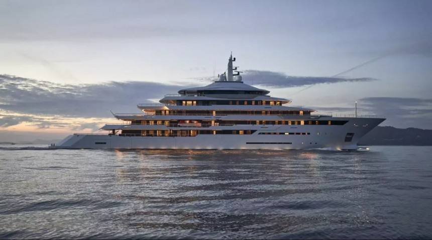 Renaissance is \$200 million megayacht that just hit the water as a several record breaker