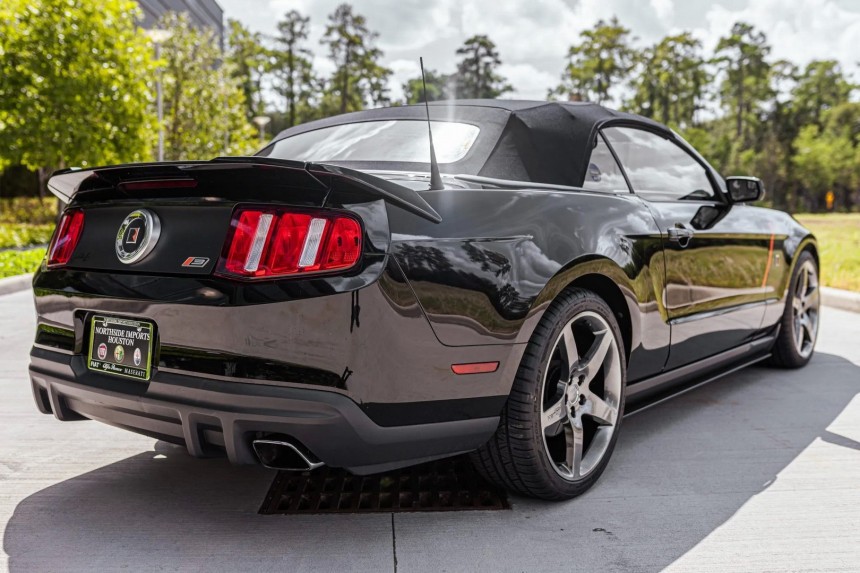 Roush\-tuned 2012 Ford Mustang GT Convertible getting auctioned off