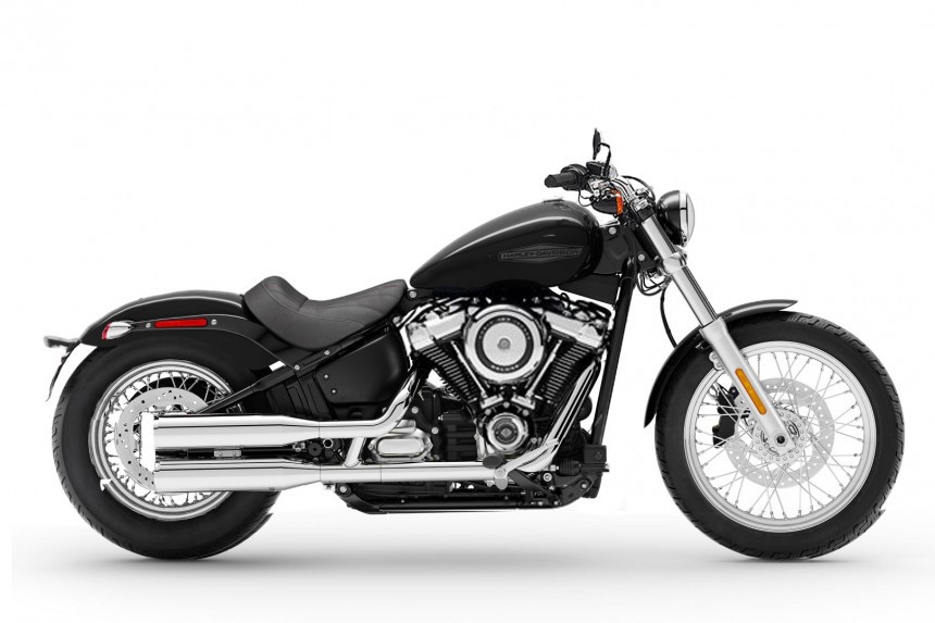 Fake Harley\-Davidson Softail Standard\-Photoshoped