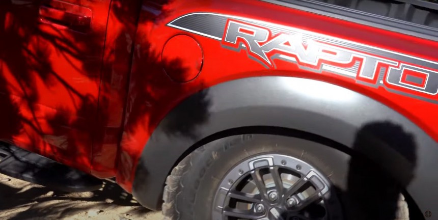 2021 RAM 1500 TRX vs 2020 Ford F\-150 SVT Raptor off\-road battle