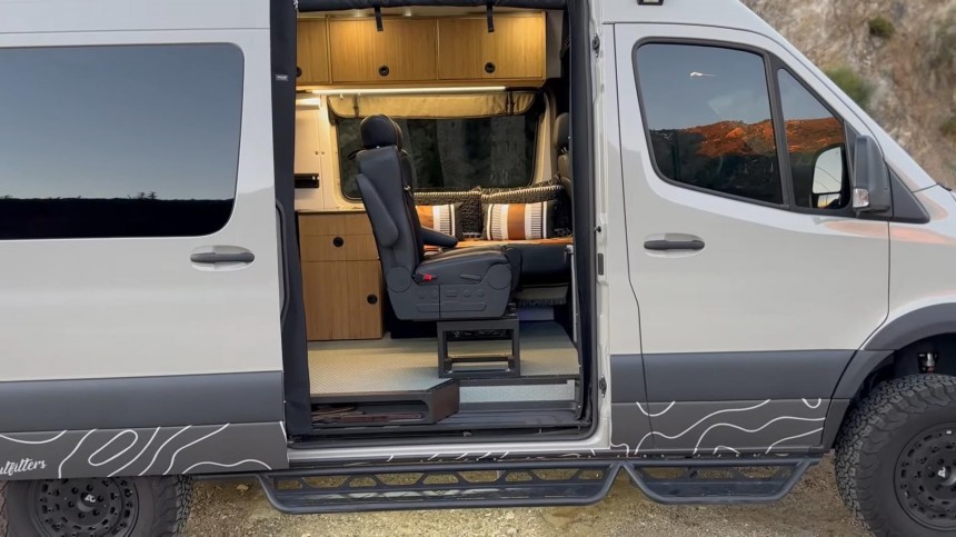 2022 4x4 Sprinter Van Was Converted to a Family Adventure Home, Now for Sale for \$179K