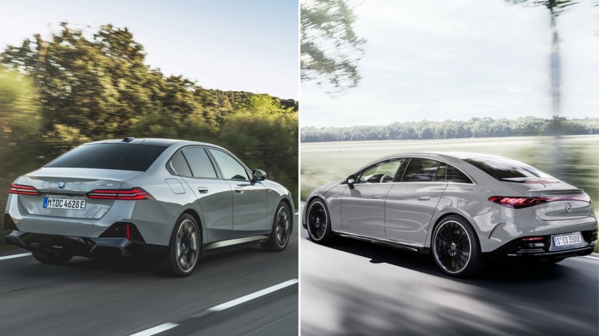 BMW i5 vs\. Mercedes EQE