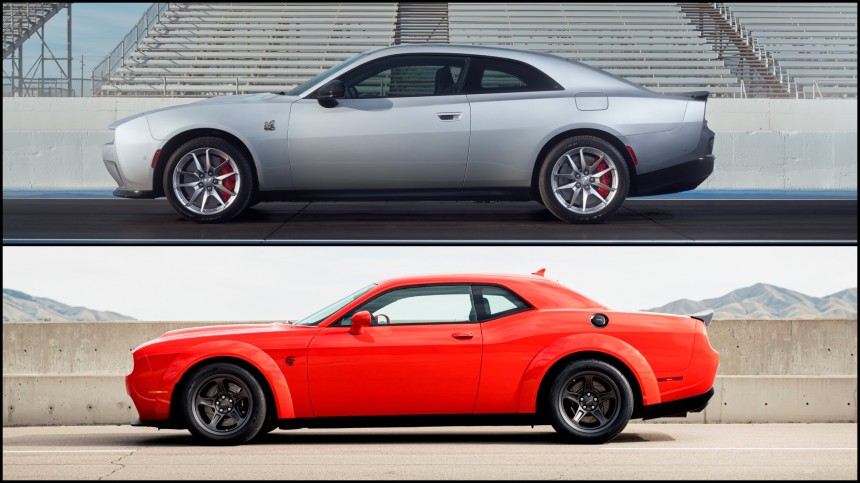 2024 Dodge Charger Coupe vs 2023 Dodge Challenger