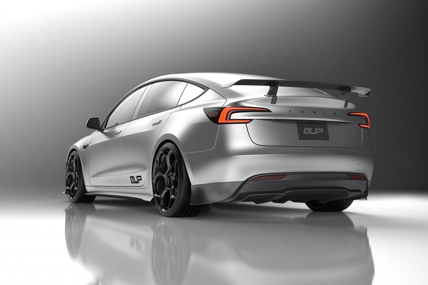 2024 Tesla Model 3 Performance with Unplugged Performance Carbon\-Fiber Aero Kit