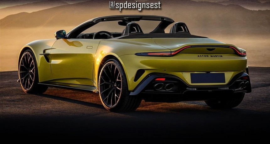2025 Aston Martin Vantage Roadster \- Rendering