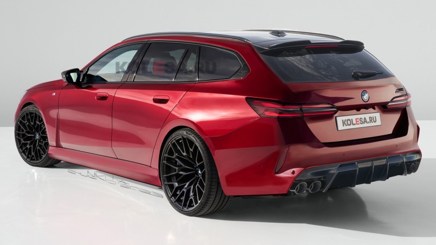 2025 BMW M5 Touring \- Rendering