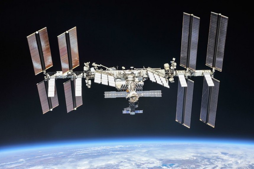 La Estación Espacial Internacional desde el espacio