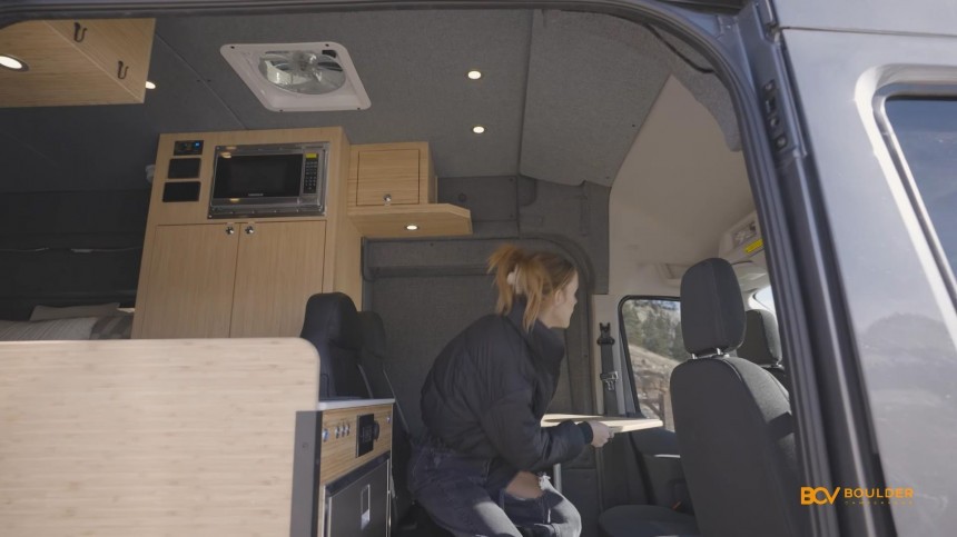 4x4 Ford Transit Is a Premium, Bespoke Camper That Makes Going Off\-Grid a Piece of Cake