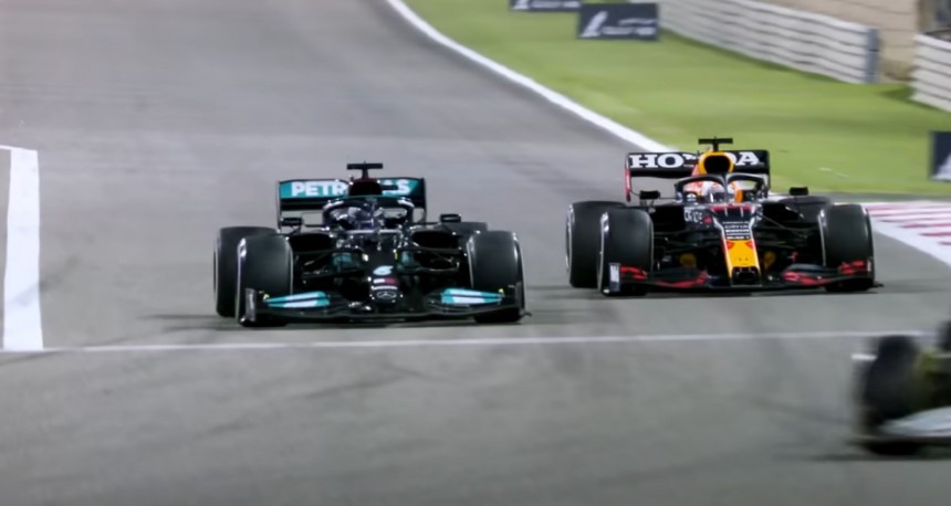 Bahrain Grand Prix Exciting Battles \- Hamilton vs Verstappen