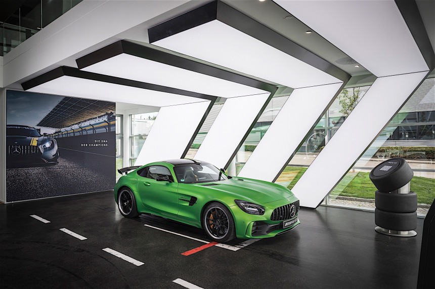 Mercedes\-AMG opens redesigned showroom