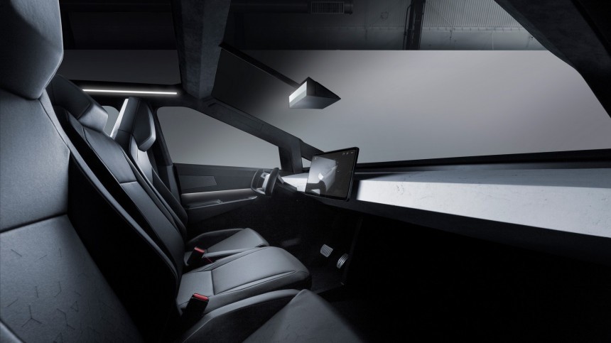 Tesla Cybertruck's six\-seat configuration