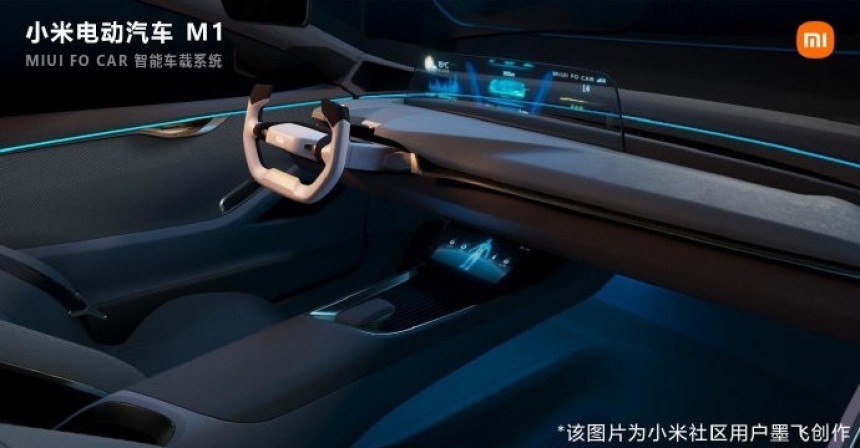Xiaomi car renderings