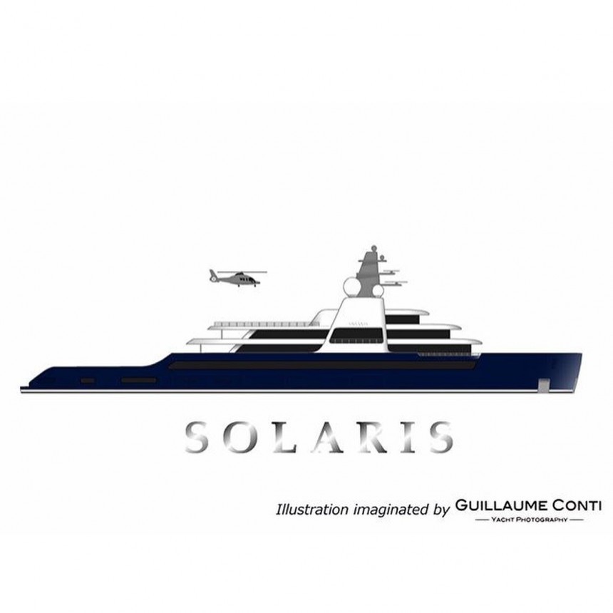 Solaris, Roman Abramovich's newest superyacht, will be the "most powerful" in the world
