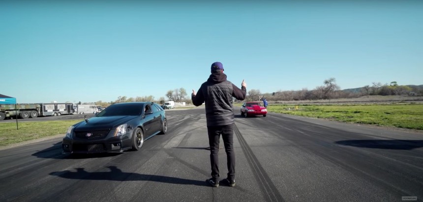 800\-HP CTS\-V Drag Races 500\-HP Mustang, All Bets Are Off