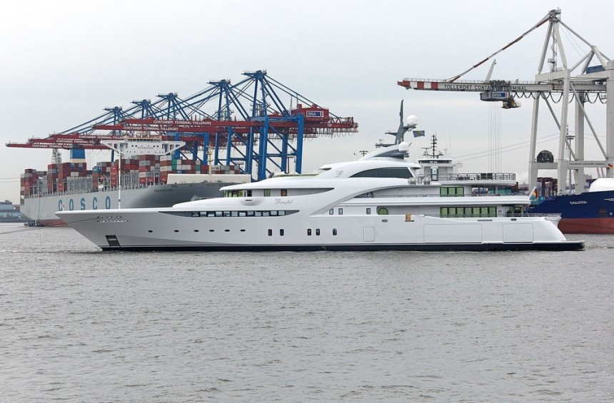 \$100 million superyacht Kosatka \(ex Graceful\) underwent a \$31 million refit while under sanctions