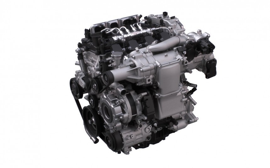 Mazda Skyactiv\-X engine
