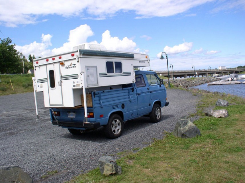 Cute but competent\: the VW Doka Syncro Palomino overlander traveled across Canada and in the U\.S\.