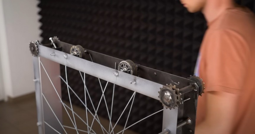 The square\-wheel bike is a DIY bicycle that you can really ride