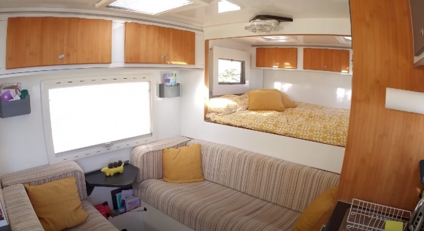 Retired couple travels the world in their amazing self\-built overlander tiny home