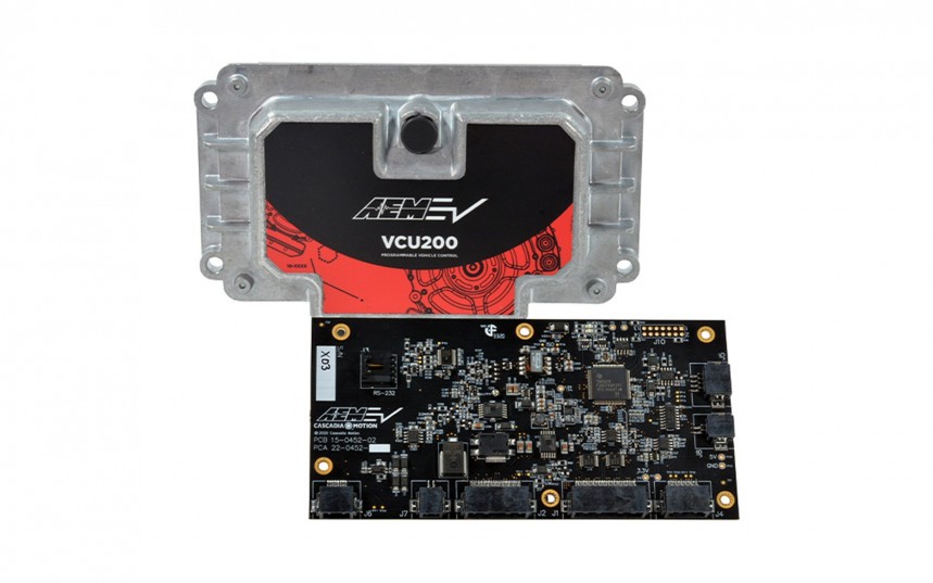 AEM EV's inverter control board and VCU200