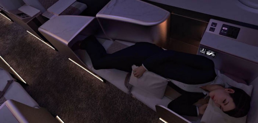 The Supernova cabin concept maximizes comfort and efficiency for midsize business jets