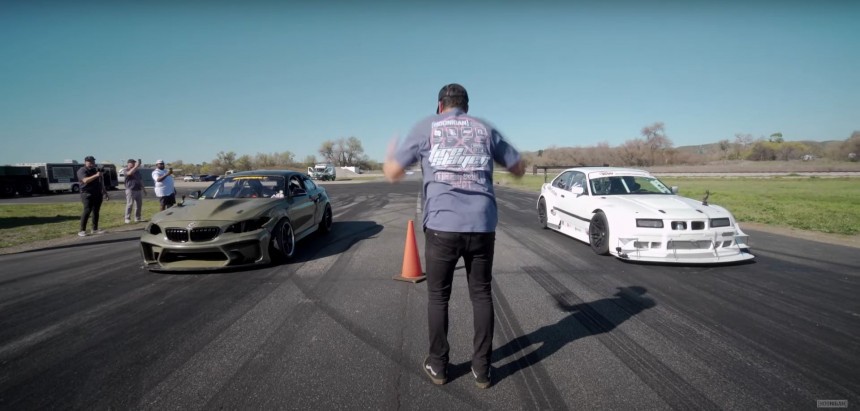 All American\-Muscle BMWs Line Up for a 1,470\-HP Drag Race, You Won’t Believe Who Won