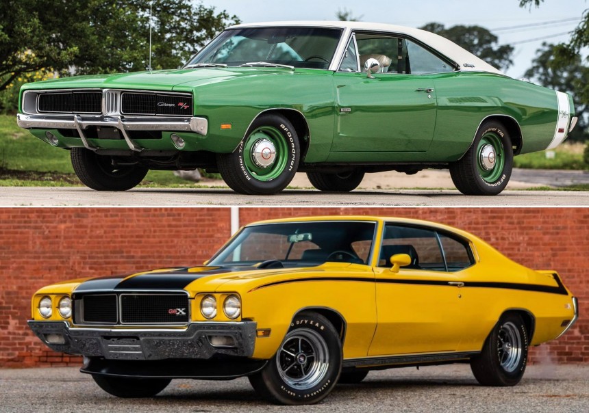 1969 Dodge Charger R/T & 1970 Buick GSX