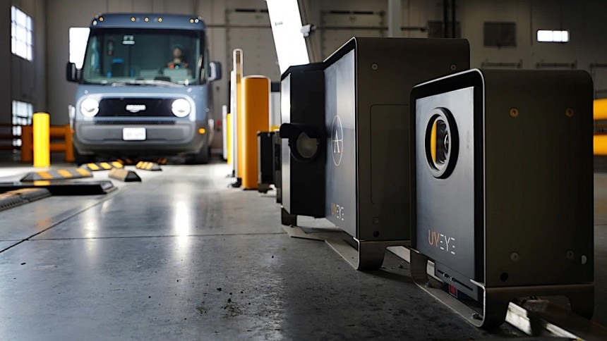 Amazon's new Automated Vehicle Inspection tool