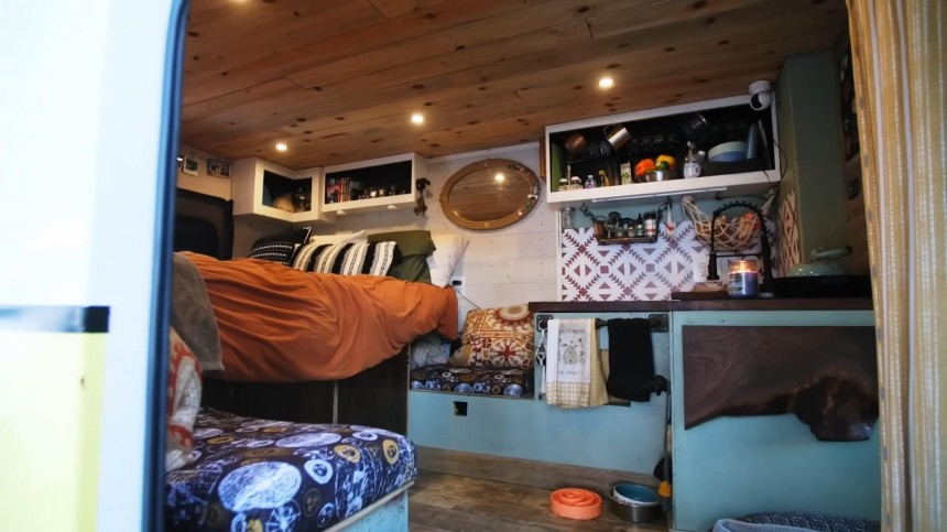 This Ambulance Camper Is a Budget\-Friendly Tiny Home/Workshop on Wheels