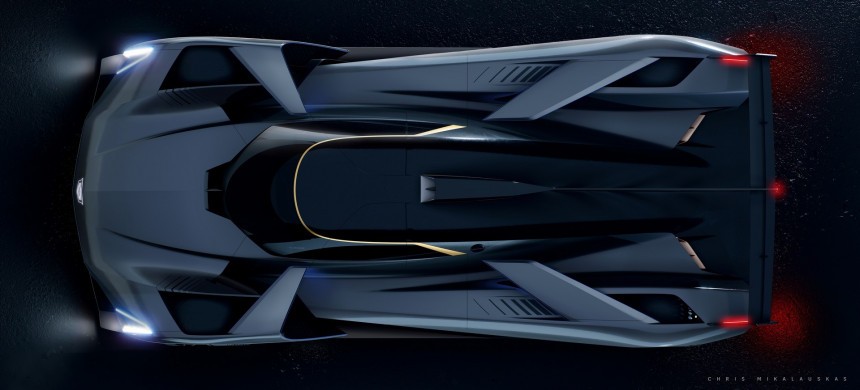 Cadillac GTP Hypercar prototype – the forefather of the V\-Series\.R racer