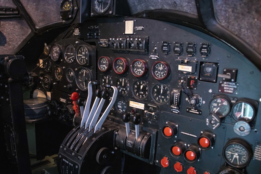 WWII\-era Lancaster Bomber cockpit replica took 6 full years to build from scratch