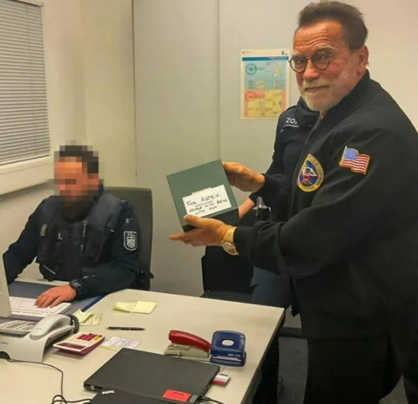 Arnold Schwarzenegger got in trouble at airport customs over an undeclared watch he actually owns