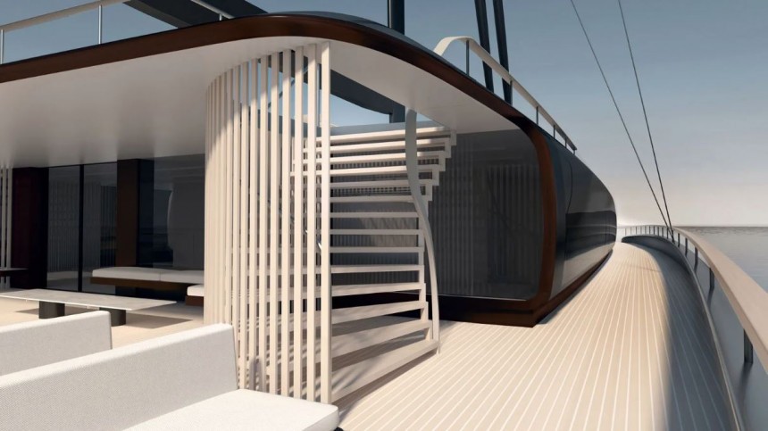 ArtExplorer cat concept\: part luxury superyacht, part floating museum