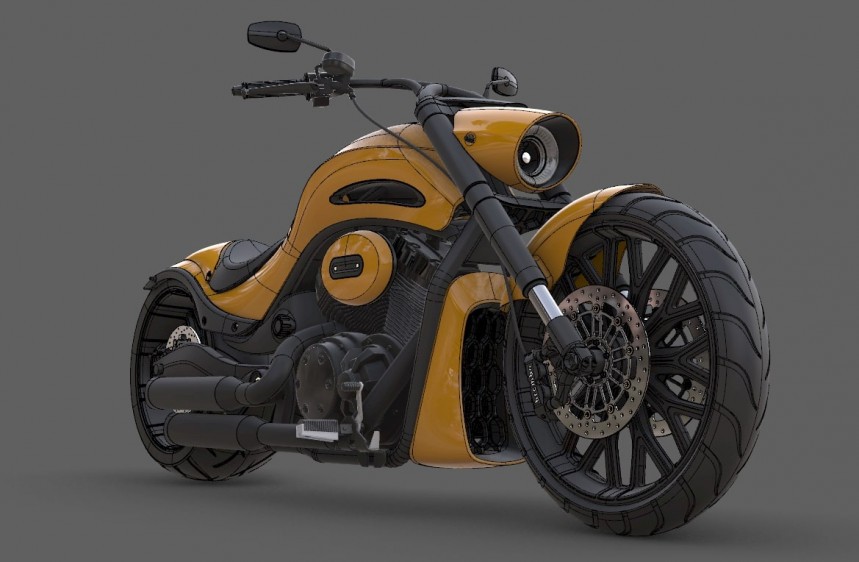 Burov Design \- Yamaha Custom Rendering