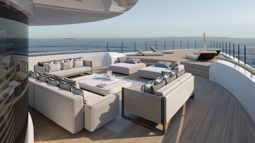 Fully\-custom Lady A luxury superyacht
