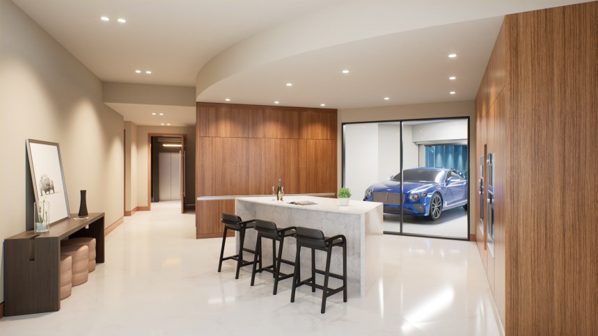 Bentley Residences with Dezervator car lifts will open in 2026