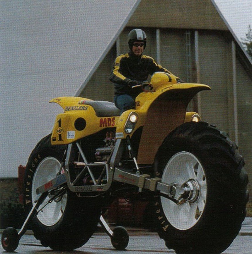 Bigtoe, formerly the tallest motorcycle in the world