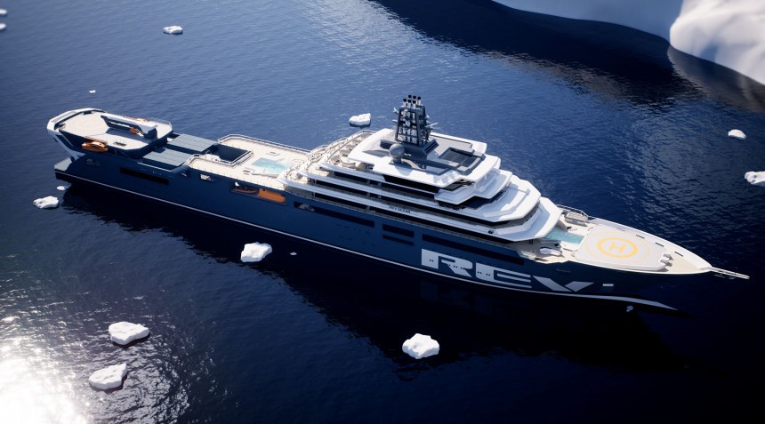 REV Ocean will be world's biggest research platform and charter megayacht, with an estimated value of \$500 million
