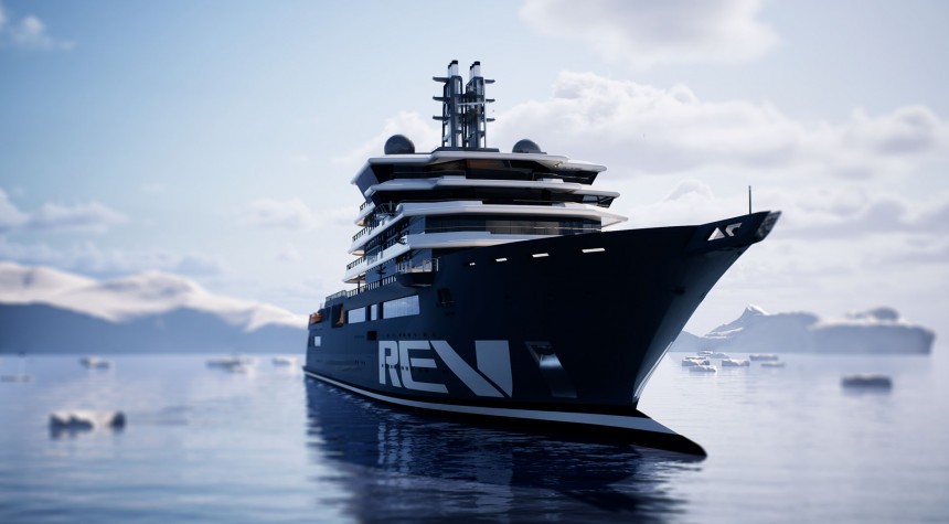 REV Ocean will be world's biggest research platform and charter megayacht, with an estimated value of \$500 million