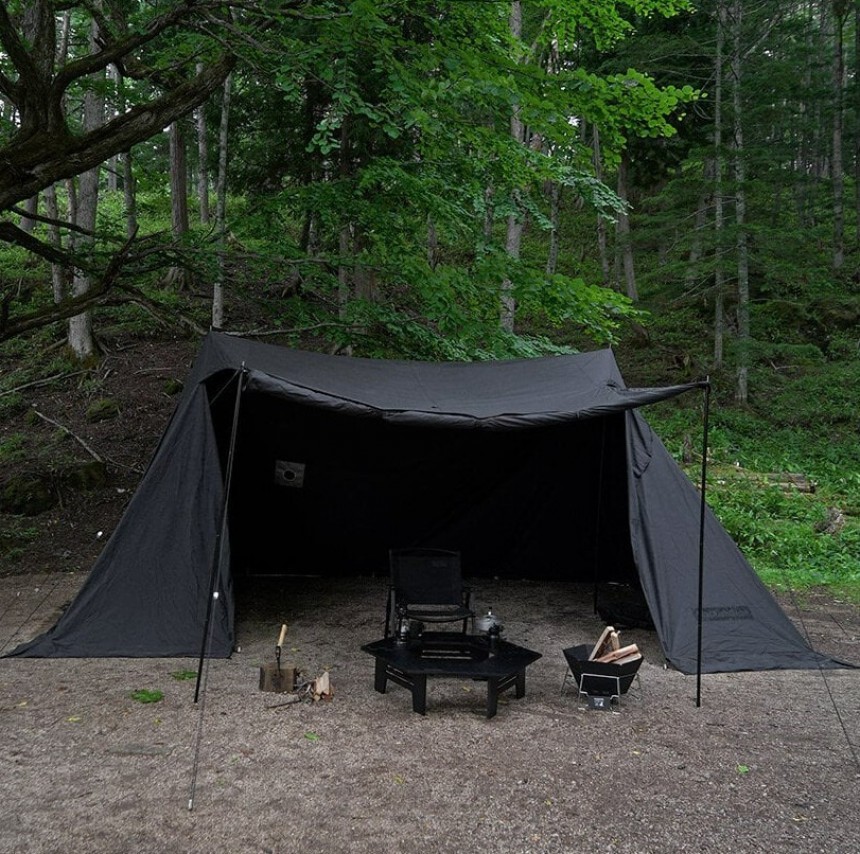 Startup BlackishGear is selling an all\-black capsule collection of camping gear