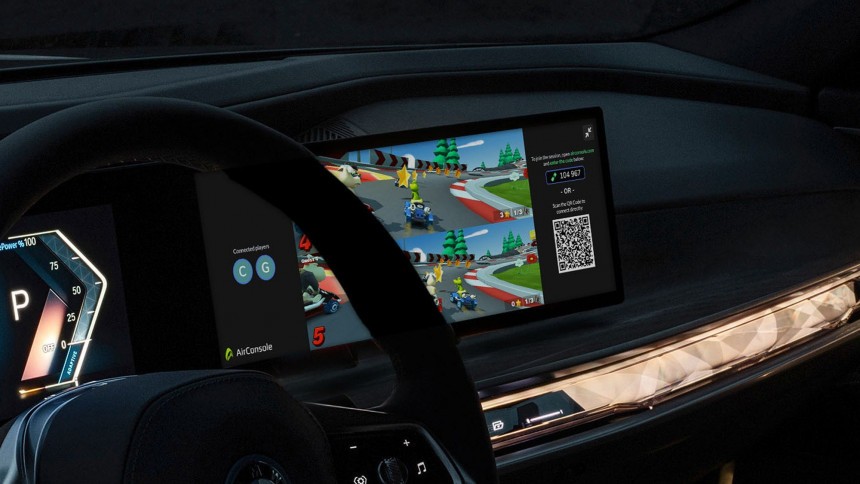 BMW in\-car gaming