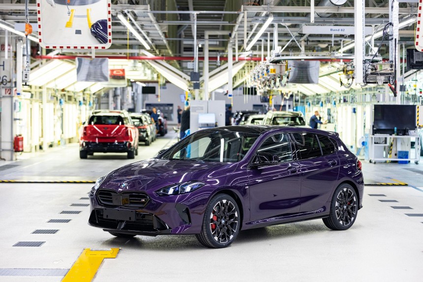 2025 BMW 1 Series production in Leipzig