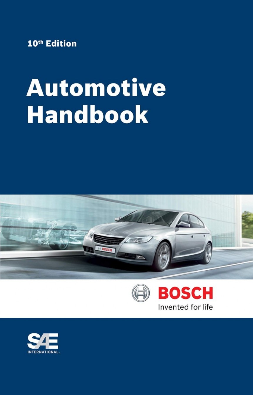 Bosch Automotive Handbook \- 10th Edition