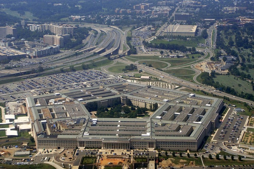Pentagon building in Arlington VA