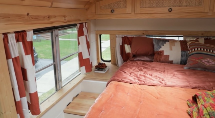 The Bougie Bus is a Converted Skoolie for a Family of Four