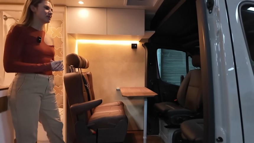Brooklyn Camper is a luxury hotel room on wheels with a clean, minimalist design